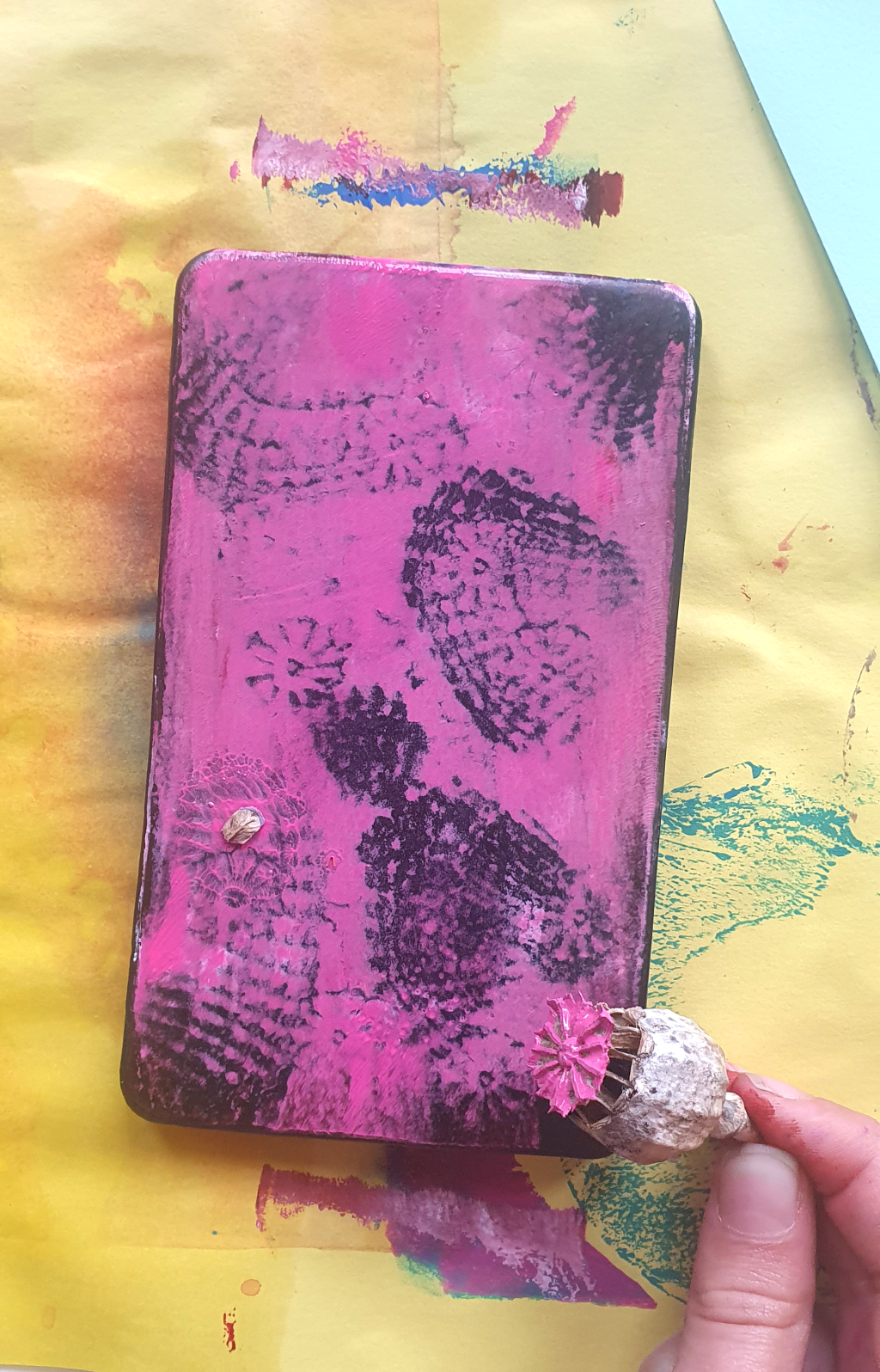 Nature Printing with a 6 yr&nbsp;Old