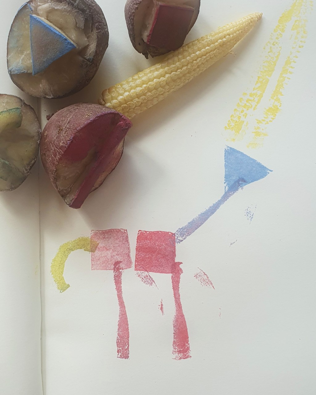 Nature Printing with a 6 yr&nbsp;old